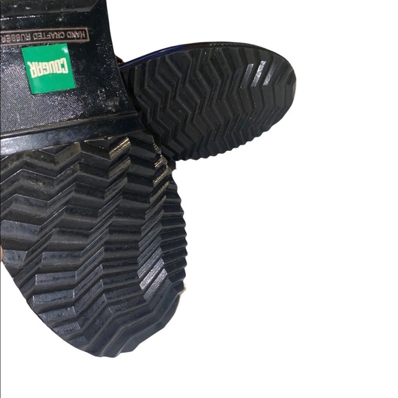 Cougar Women's Royale Black Ankle-High Rain Boot size 8 - Picture 4 of 4